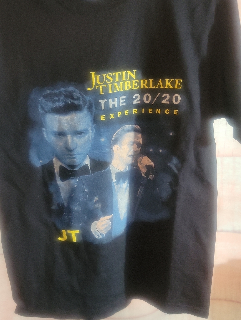 Justin Timberlake Concert Graphic Design Tshirt